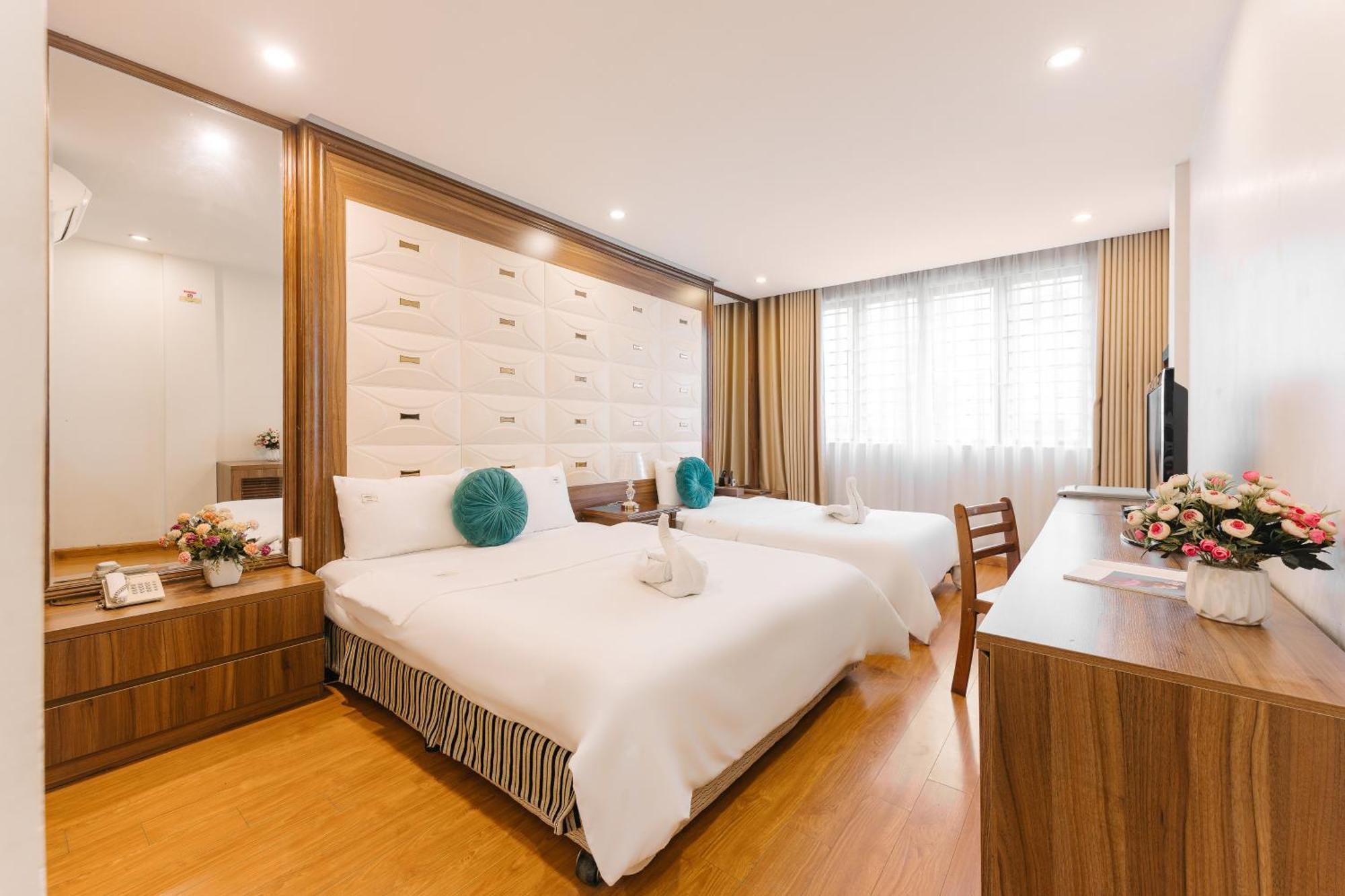 The Ky Moi Hotel And Spa - Ha Noi Center- Near Vincom Ba Trieu 하노이 외부 사진